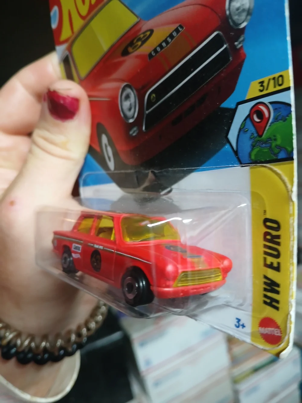 red Hot Wheels Lotus Cortina is part of the 2026 HW Euro series (3/10, collector